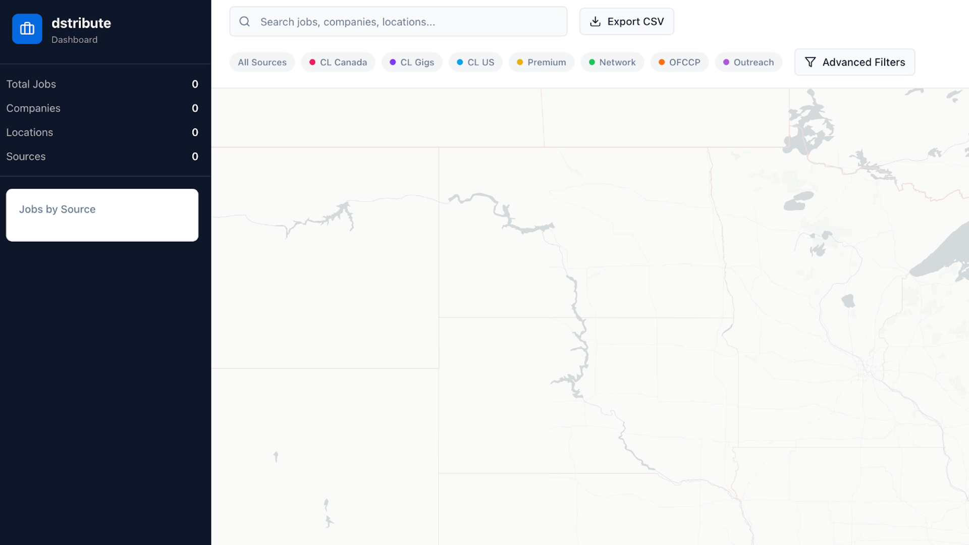 dstribute.io platform, earlier version